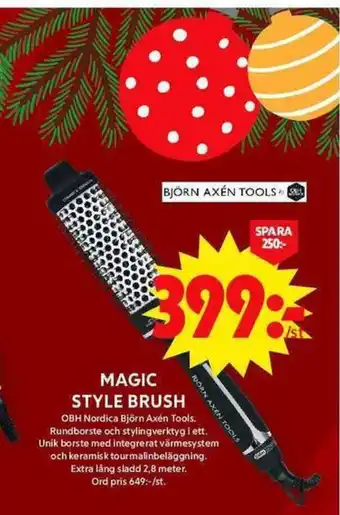 ICA Maxi Magic style brush erbjuda