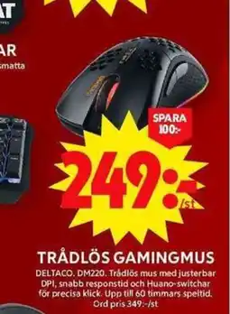 ICA Maxi Trådlös gamingmus erbjuda