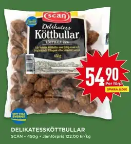 Willys Delikatessköttbullar erbjuda