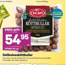 City Gross Delikatessköttbullar erbjuda