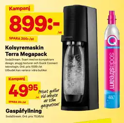 City Gross Kolsyremaskin Terra Megapack erbjuda