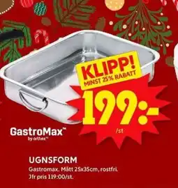 ICA Kvantum Ugnsform erbjuda