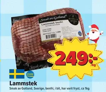 Östenssons SMAK AV GOTLANND Lammstek erbjuda