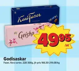 Östenssons FAZER Godisaskar erbjuda