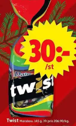 ICA Supermarket MARABOU Twist erbjuda