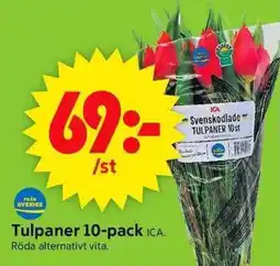 ICA Supermarket ICA Tulpaner 10-pack erbjuda