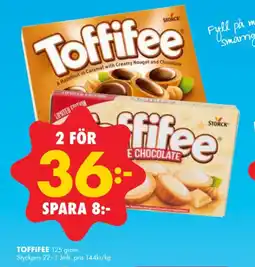 ÖoB Toffifee erbjuda