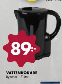 ÖoB RYMMER Vattenkokare erbjuda