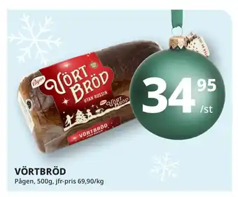 Tempo VÖRTBRÖD erbjuda