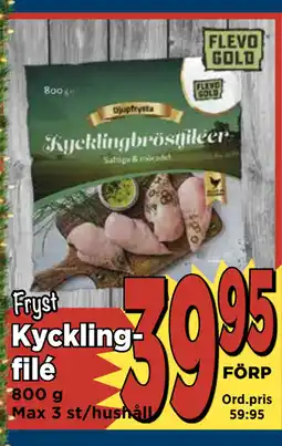 Supergrossen Kycklingfilé erbjuda