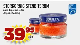 Nya Pulsen STORKORNIG STENBITSROM erbjuda