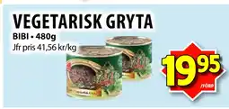 VEGETARISK GRYTA
