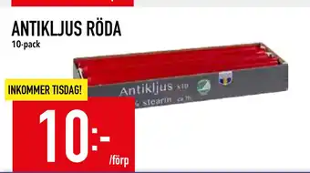 Matdax ANTIKLJUS RÖDA erbjuda