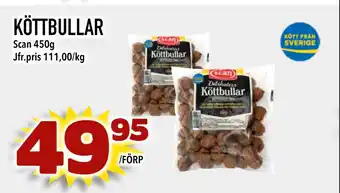 Bonum Matmarknad KÖTTBULLAR erbjuda