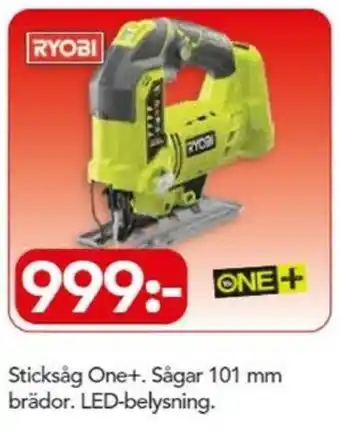 Bo Ohlsson Ryobi Sticksåg One+ Sågar 101 mm brädor erbjuda