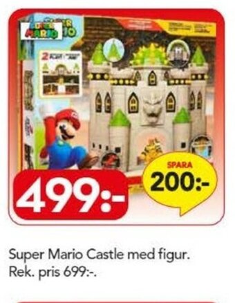Bo Ohlsson Super Mario Castle med figur erbjuda