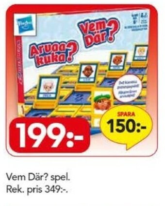 Bo Ohlsson Vem Där? spel erbjuda