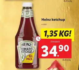 Lidl Heinz ketchup erbjuda