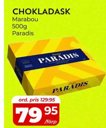 Matrix Butikerna Chokladask erbjuda