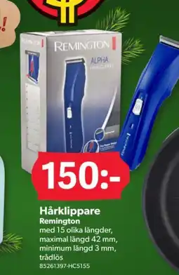 DollarStore Hårklippare Remington erbjuda
