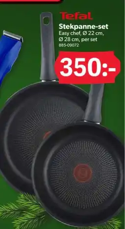 DollarStore Tefal Stekpanne-set erbjuda