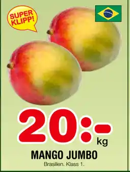Nya Pulsen MANGO JUMBO erbjuda