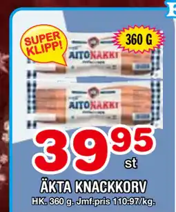 Nya Pulsen ÄKTA KNACKKORV erbjuda