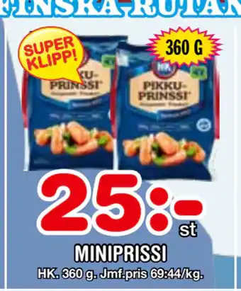 Nya Pulsen MINIPRISSI erbjuda