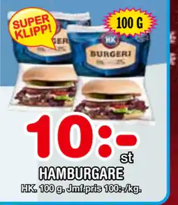 Nya Pulsen HAMBURGARE erbjuda