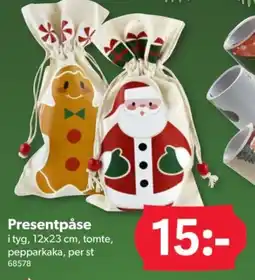 DollarStore Presentpåse erbjuda
