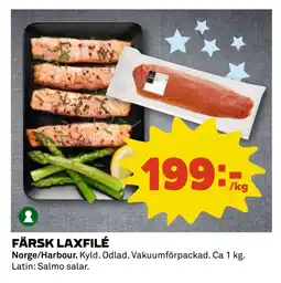 Coop FÄRSK LAXFILÉ erbjuda