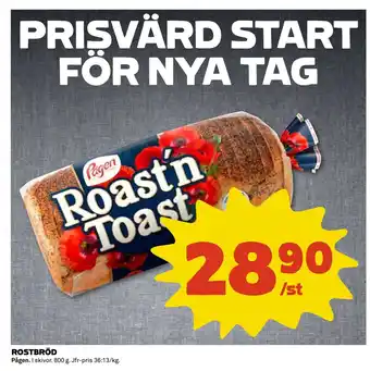 Coop ROSTBRÖD erbjuda