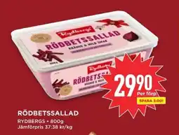 Willys RYDBERGS Rödbetssallad erbjuda