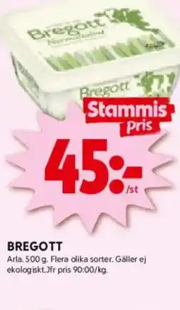 ICA Kvantum Bregott erbjuda