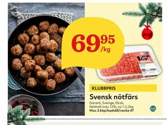 Hemköp Garant Nötfärs erbjuda