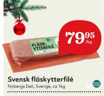 Hemköp Nybergs Deli Fläskytterfilé erbjuda
