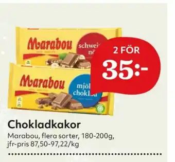 Hemköp Marabou Chokladkaka erbjuda