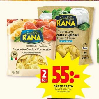 ICA Kvantum Rana Pasta erbjuda