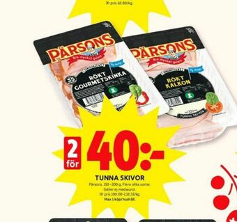 ICA Kvantum Pärsons Smörgåspålägg erbjuda