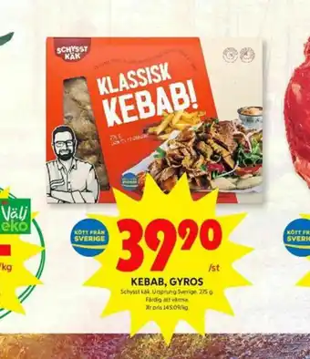 ICA Kvantum Schysst käk Färdigrätter erbjuda