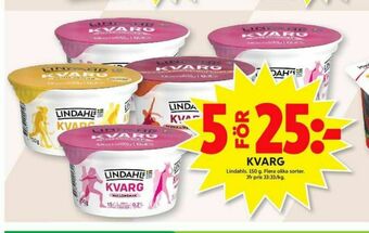 ICA Maxi Lindahls Kvarg erbjuda