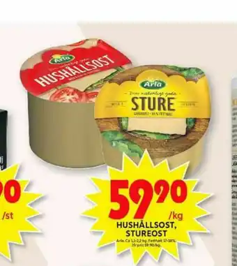 ICA Maxi Arla Stureost erbjuda
