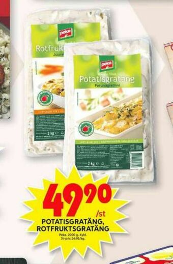 Peka Rotfruktsgratäng