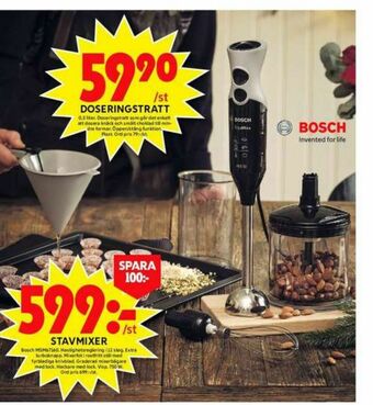 ICA Maxi Bosch Stavmixer erbjuda