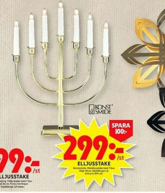 ICA Maxi Konstsmide Adventsljusstake erbjuda