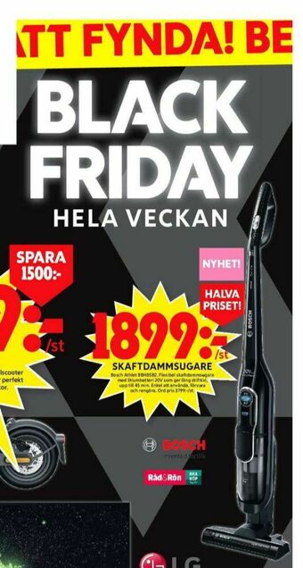 ICA Maxi Bosch Dammsugare erbjuda