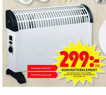 Konvektorelement