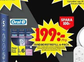 ICA Maxi Braun Oral-B Borstar el-tandborste erbjuda