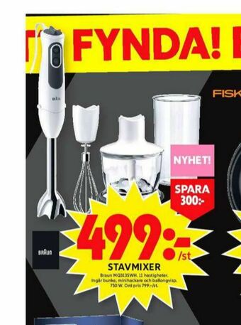 ICA Maxi Braun Stavmixer erbjuda