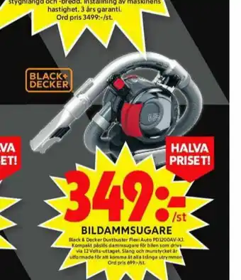 ICA Maxi Black&Decker Handdammsugare erbjuda